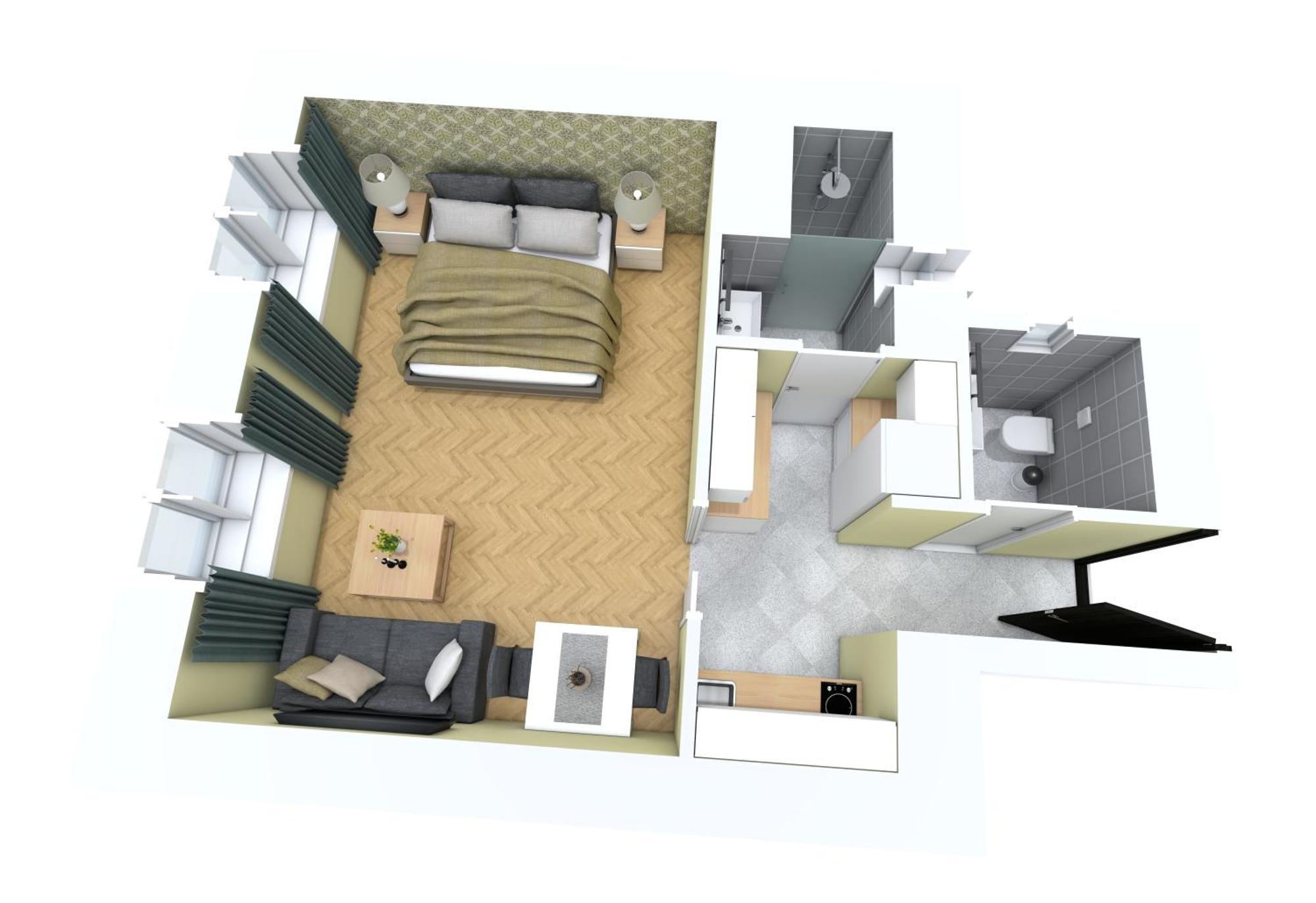 Oasis Apartments At Charles Square Praga Zewnętrze zdjęcie